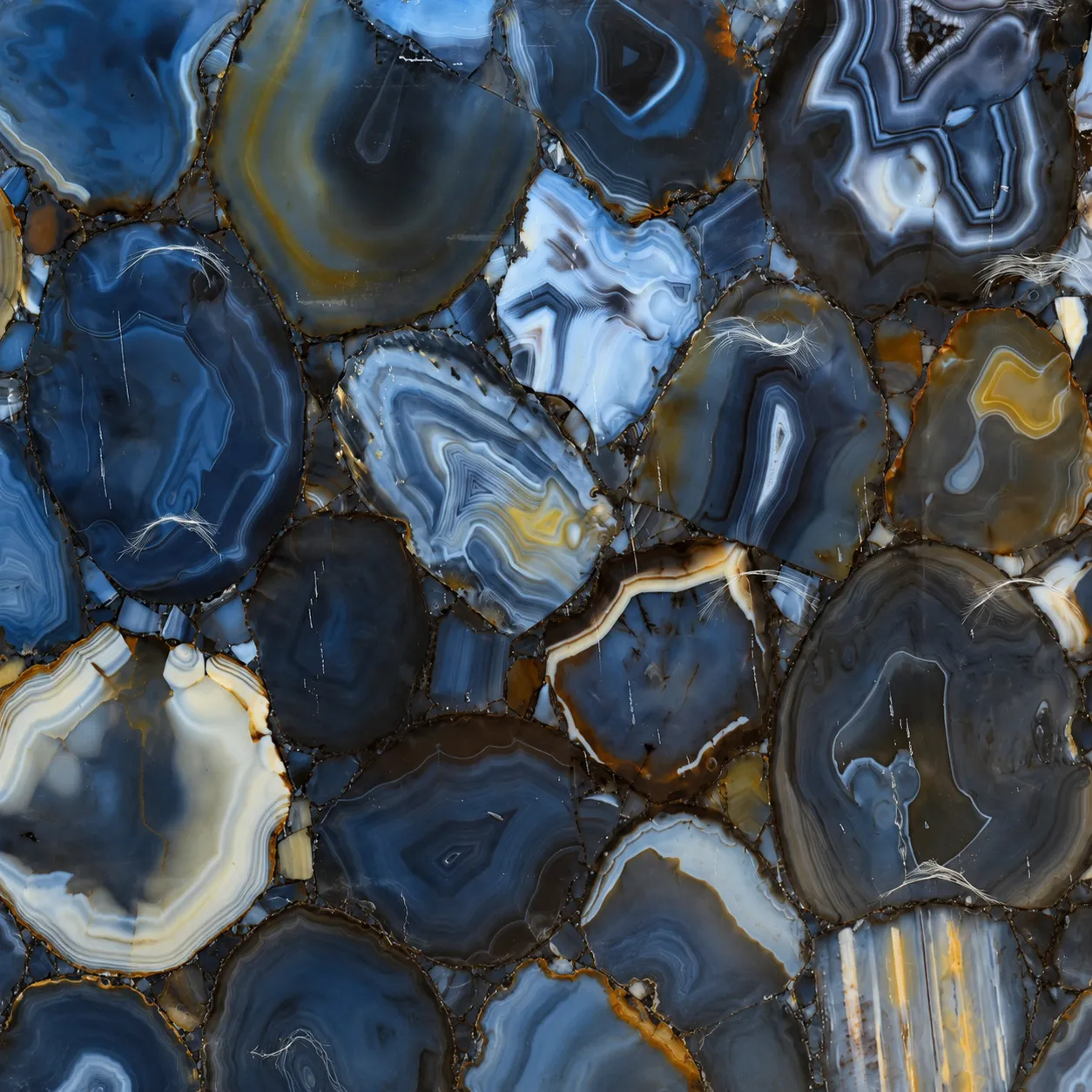 Sinterium Agathe Purple — muestra de superficie sinterizada