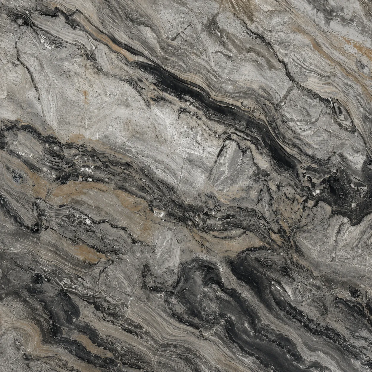 Sinterium Venice Brown — muestra de superficie sinterizada