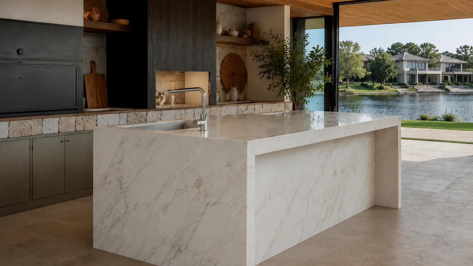 Sinterium Calacatta Dior en ambiente